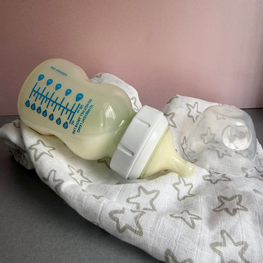 Dr Browns Elephant Reborn Fake Milk Bottle 5oz