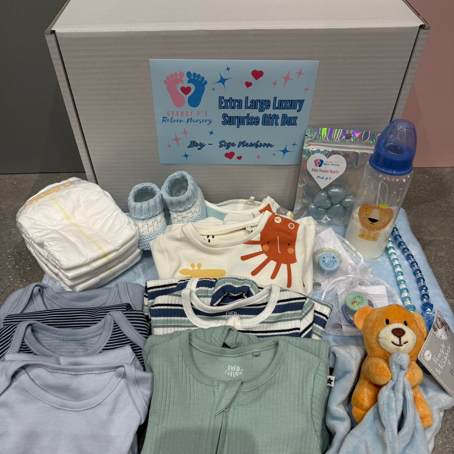 Luxury Reborn Surprise Gift Box / Box Opening Extra Large for Girl or Boy