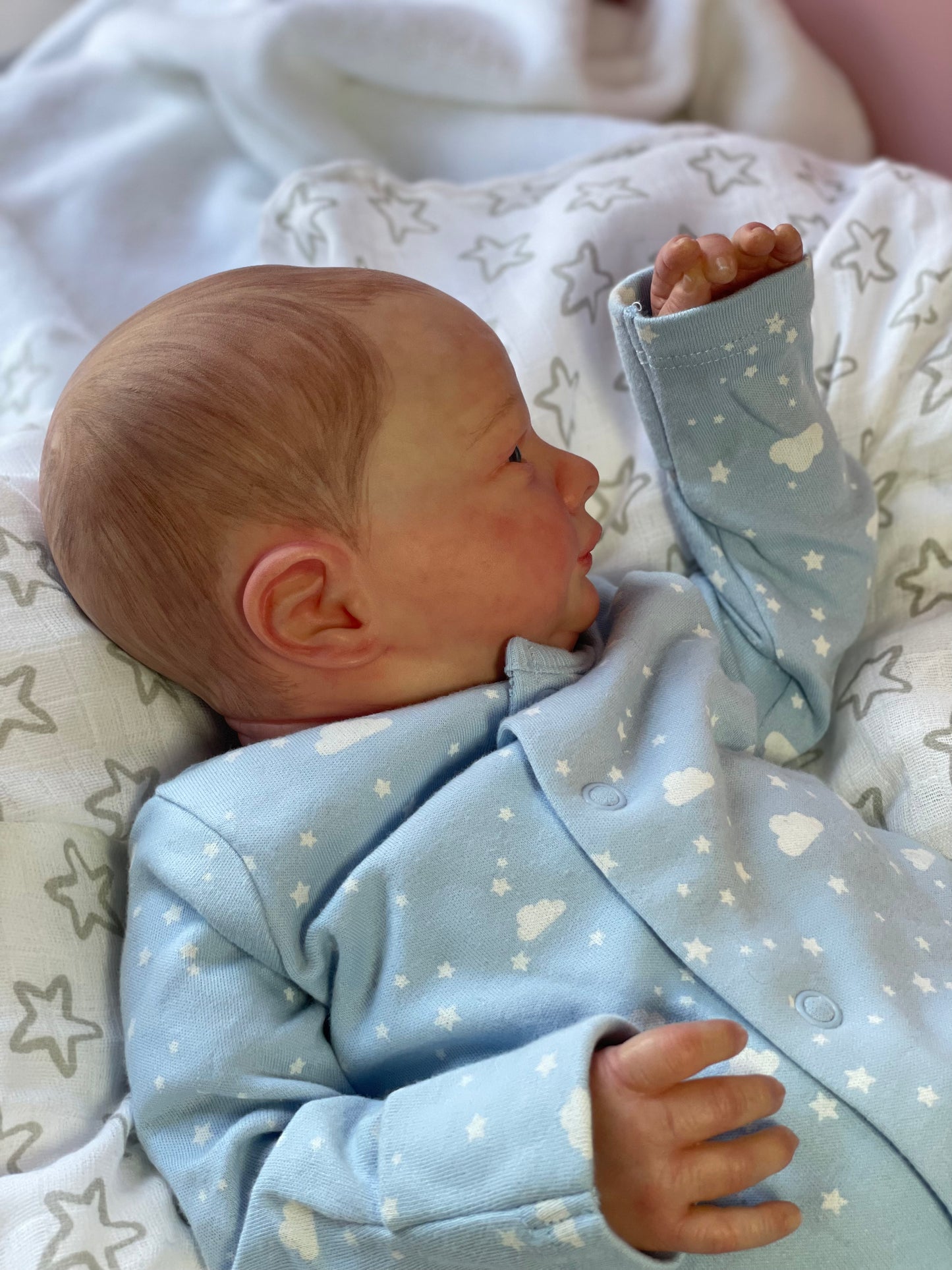 Realborn James Awake Reborn Baby Doll - Bountiful Baby