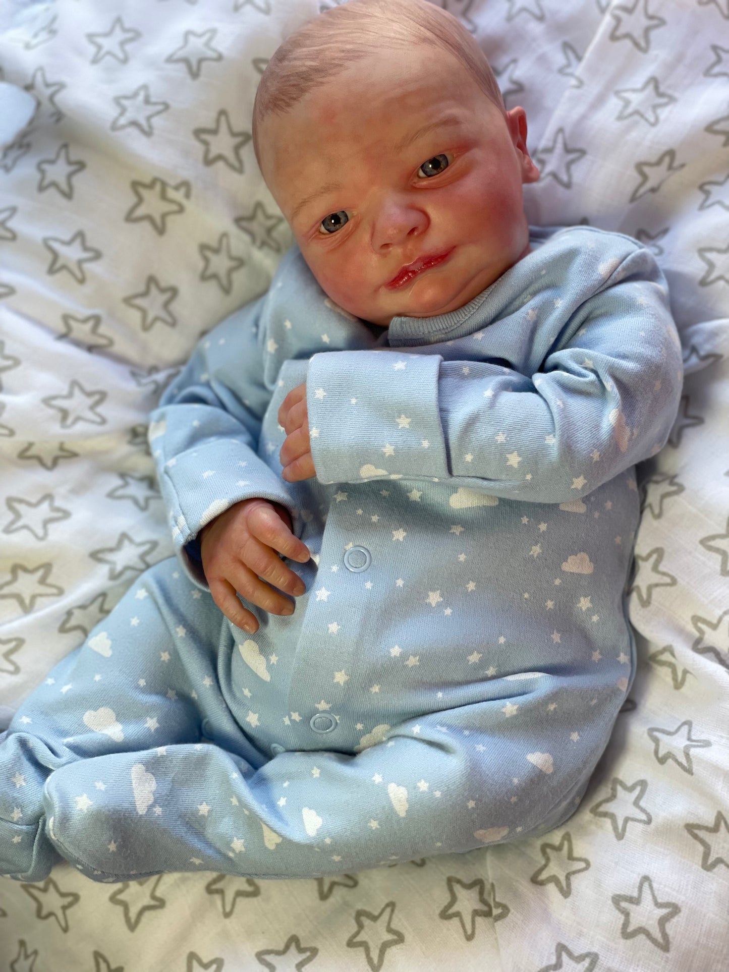 Realborn James Awake Reborn Baby Doll - Bountiful Baby