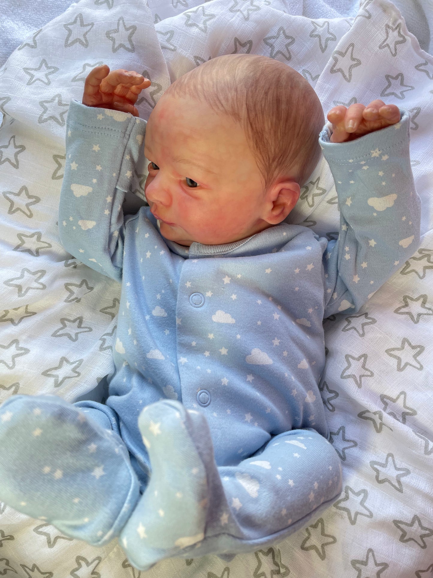 Realborn James Awake Reborn Baby Doll - Bountiful Baby