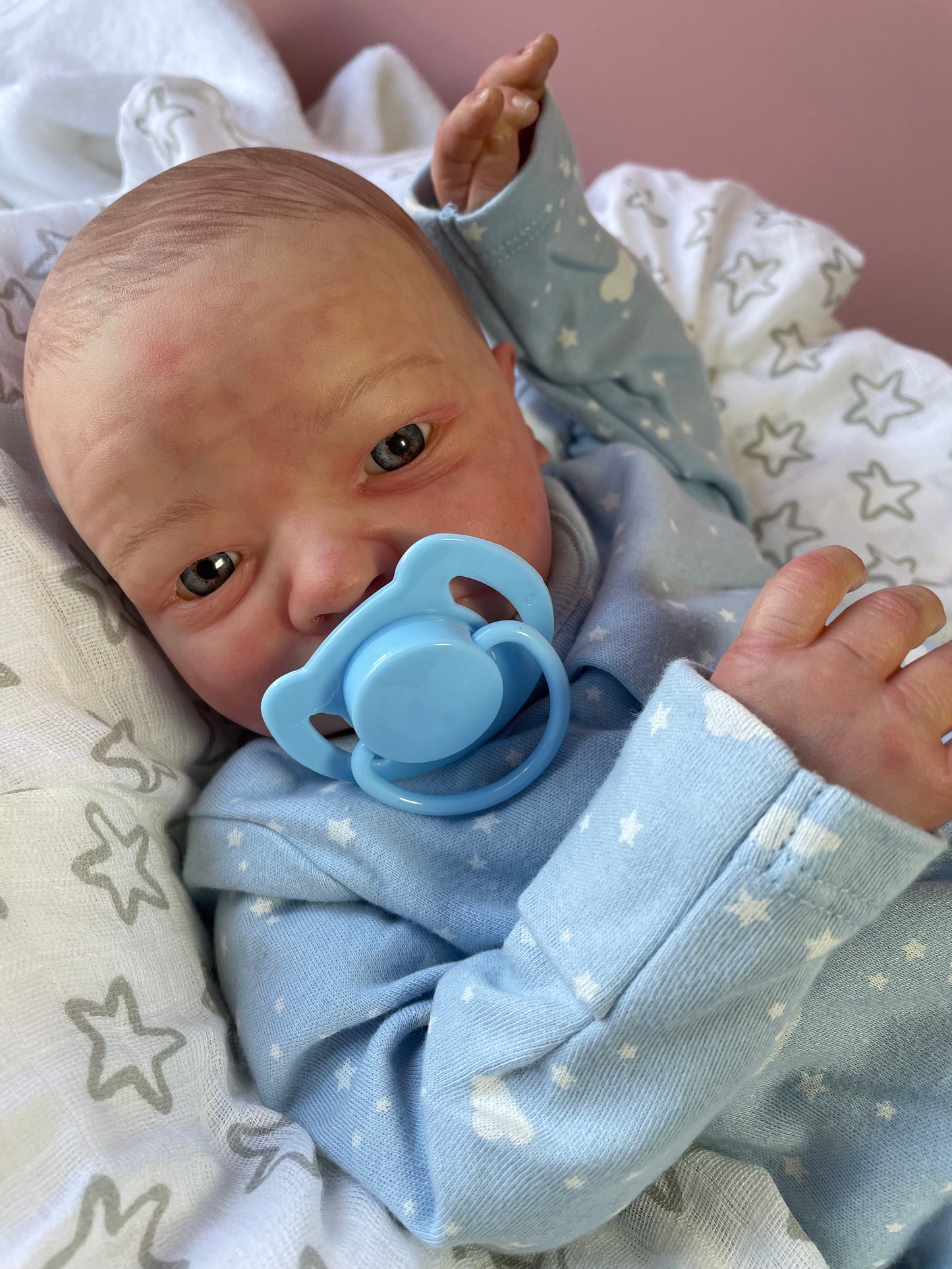 Realborn James Awake Reborn Baby Doll - Bountiful Baby