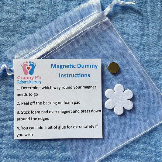 Peppa/George Pig Green Reborn Magnetic Dummy - self fit magnet