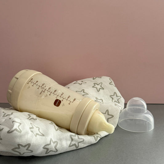 MAM Cream Fox Reborn Fake Milk Bottle 9oz