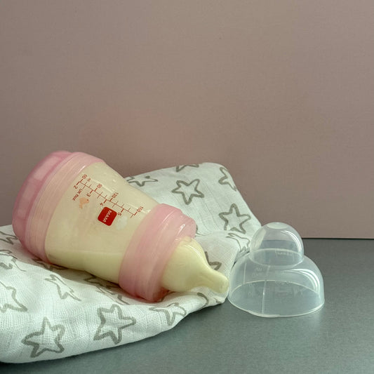 MAM Pink Tiger Reborn Fake Milk Bottle 5oz