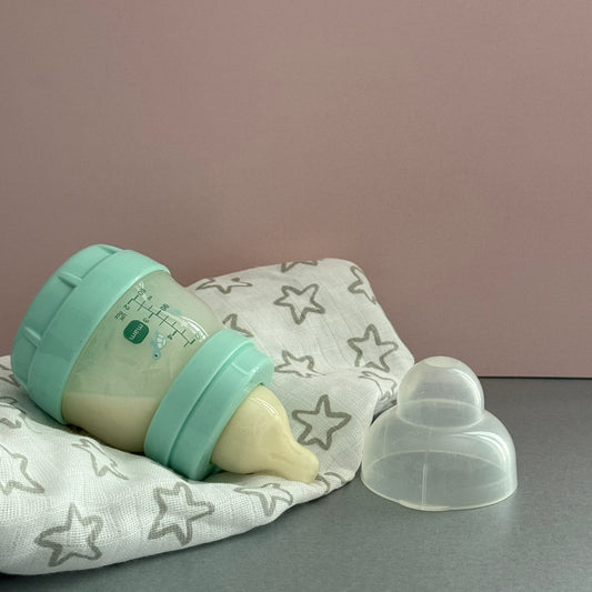 MAM Green Turtle Reborn Fake Milk Bottle 4oz