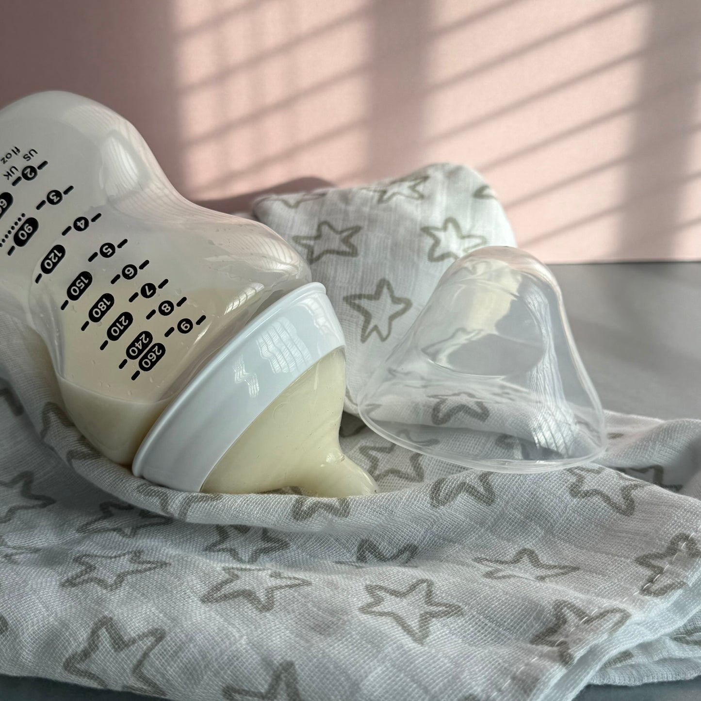 Tommee Tippee White Reborn Fake Milk Bottle 9oz