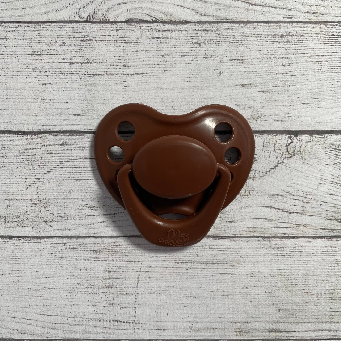 Newborn Woodland Brown HoneyBug Reborn Magnetic Dummy / Pacifier