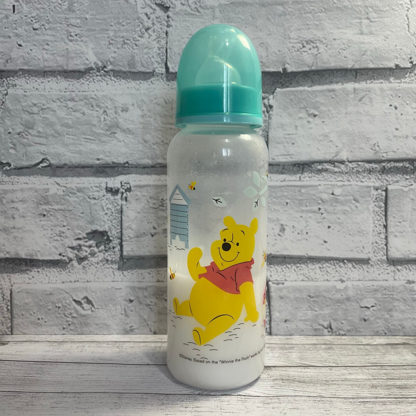 Winnie the Pooh Aqua Reborn Fake Milk Bottle 8oz