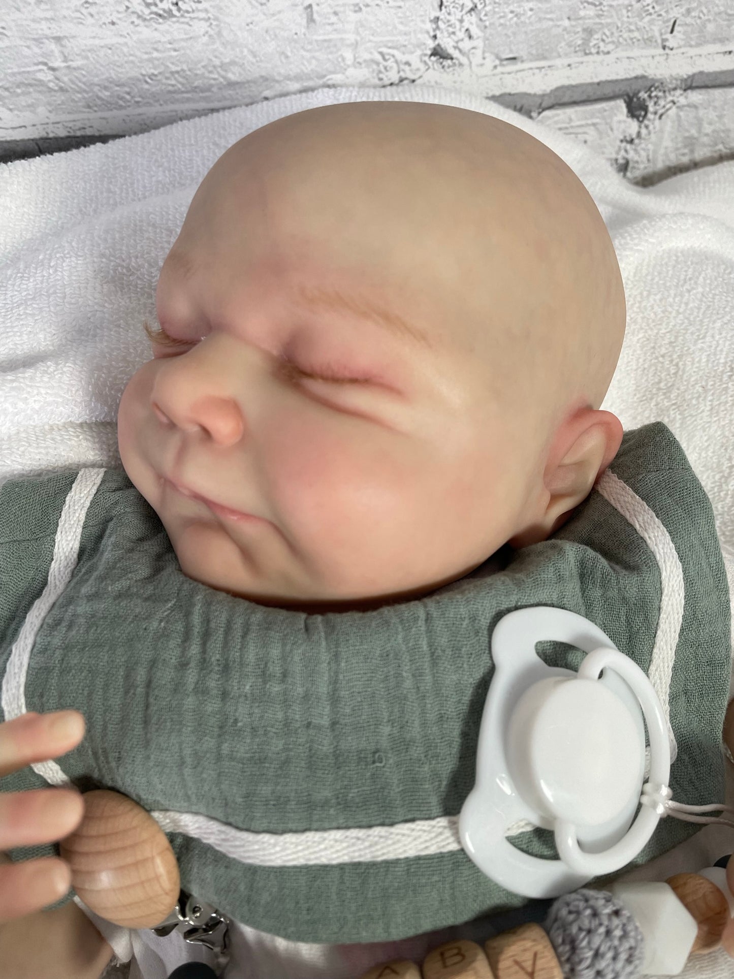 Samuel Reborn Baby Doll - Cassie Brace