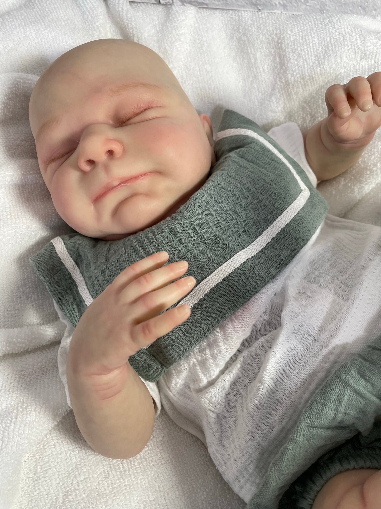 Samuel Reborn Baby Doll - Cassie Brace