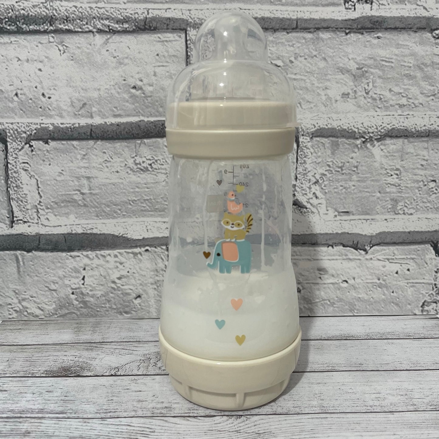 MAM Cream Reborn Fake Milk Bottle 9oz