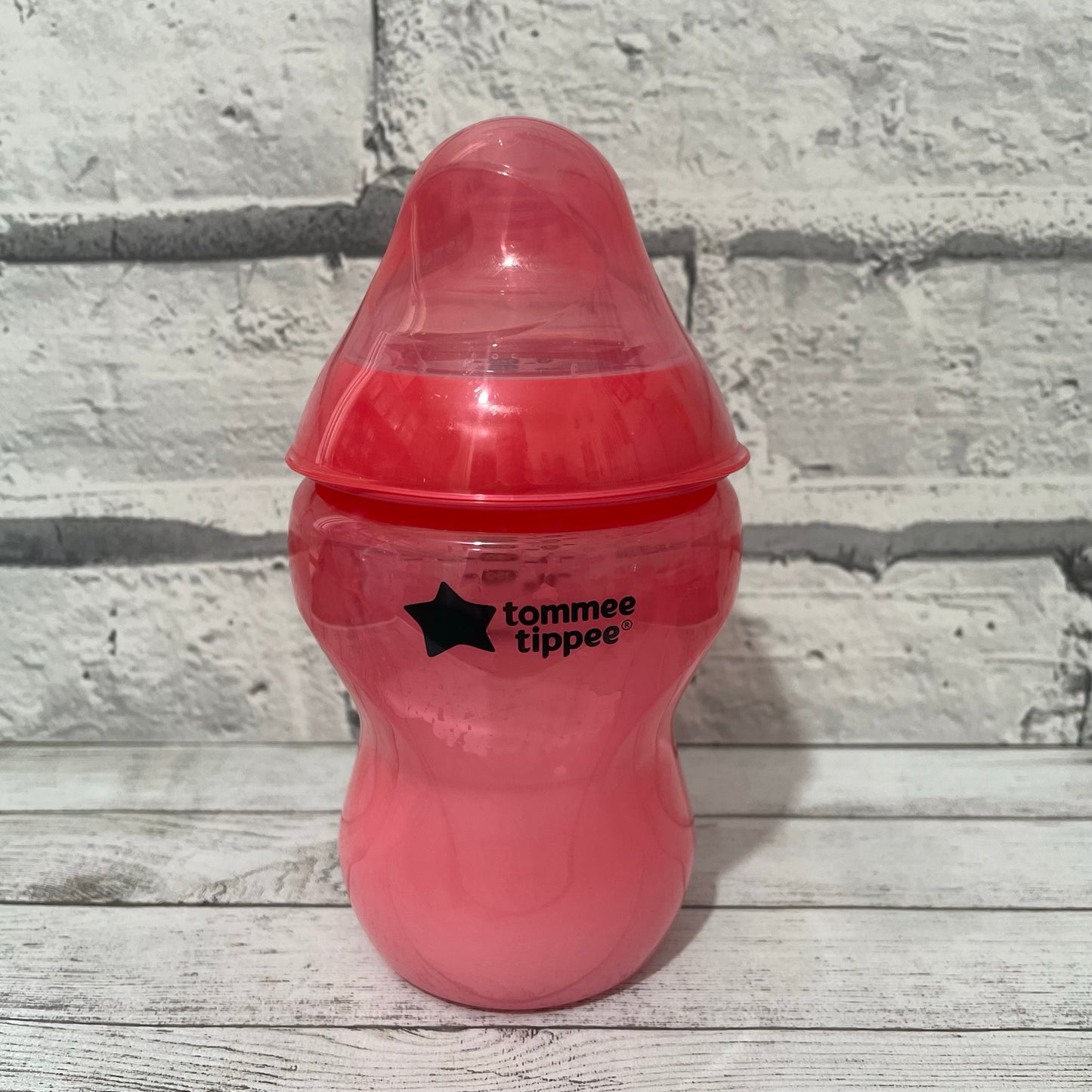Tommee Tippee Red Reborn Fake Milk Bottle 9oz