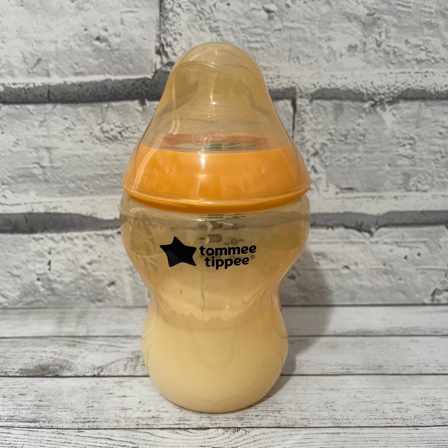 Tommee Tippee Orange Reborn Fake Milk Bottle 9oz