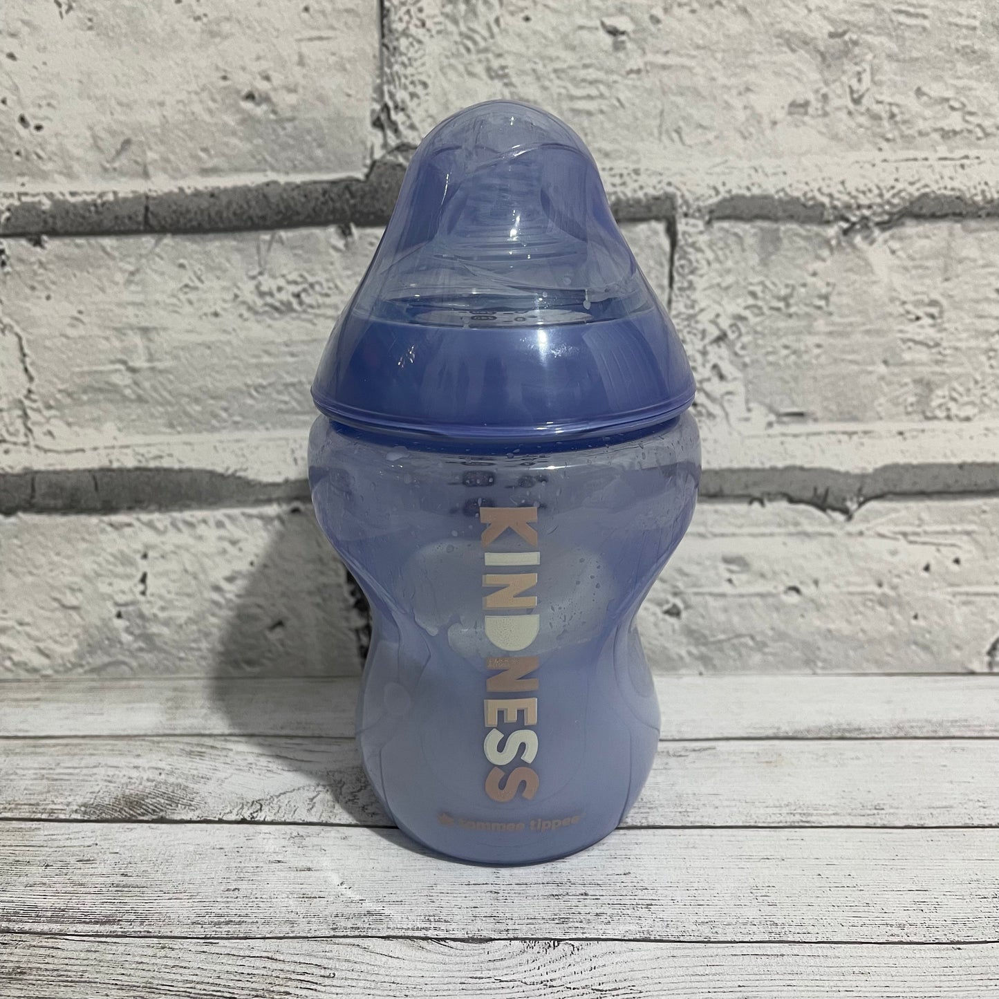 Tommee Tippee Blue Kindness Reborn Fake Milk Bottle 9oz