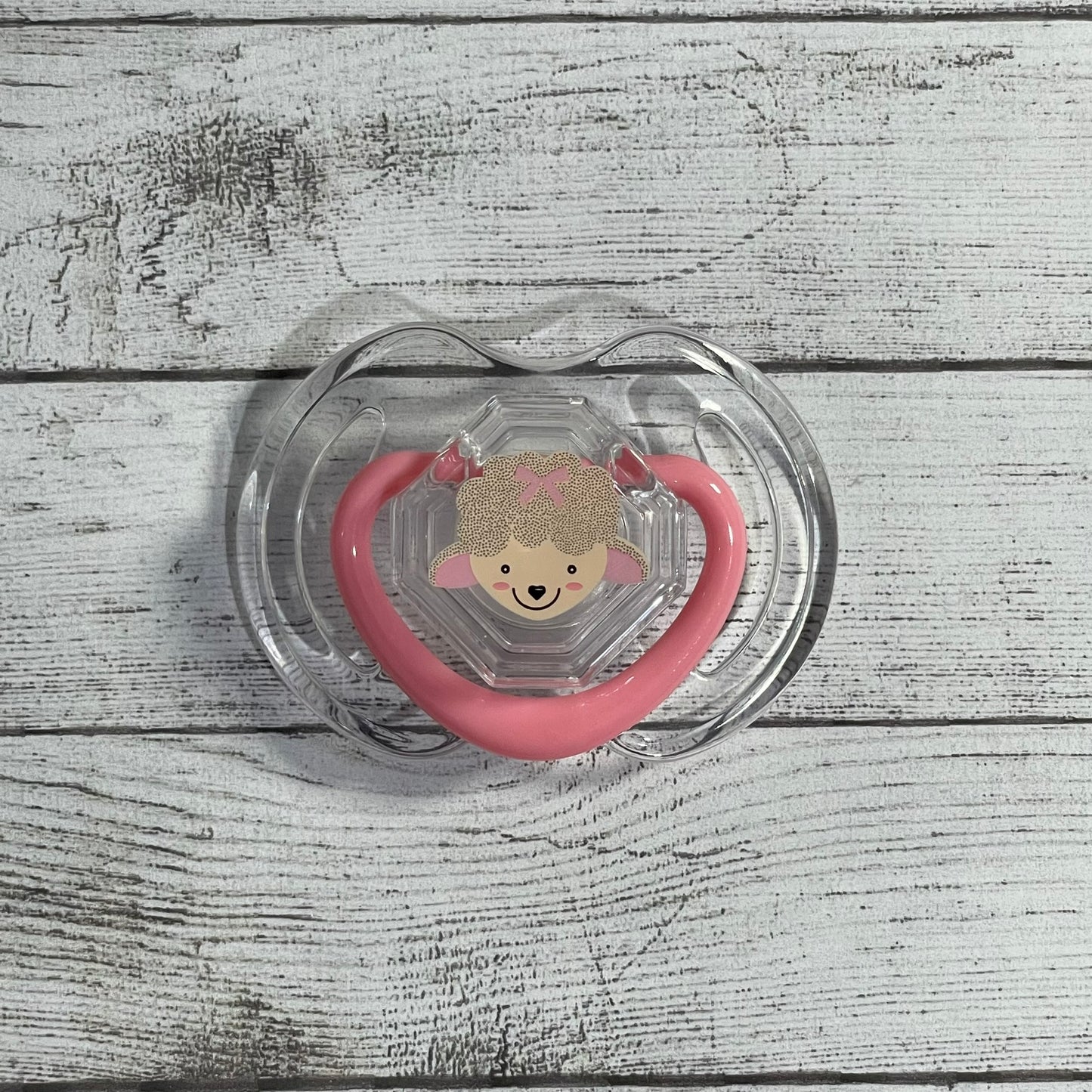 Nuby Pink Sheep Reborn Magnetic Dummy - self fit magnet