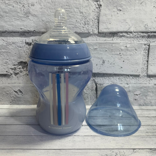 Tommee Tippee Purple Reborn Fake Milk Bottle 9oz