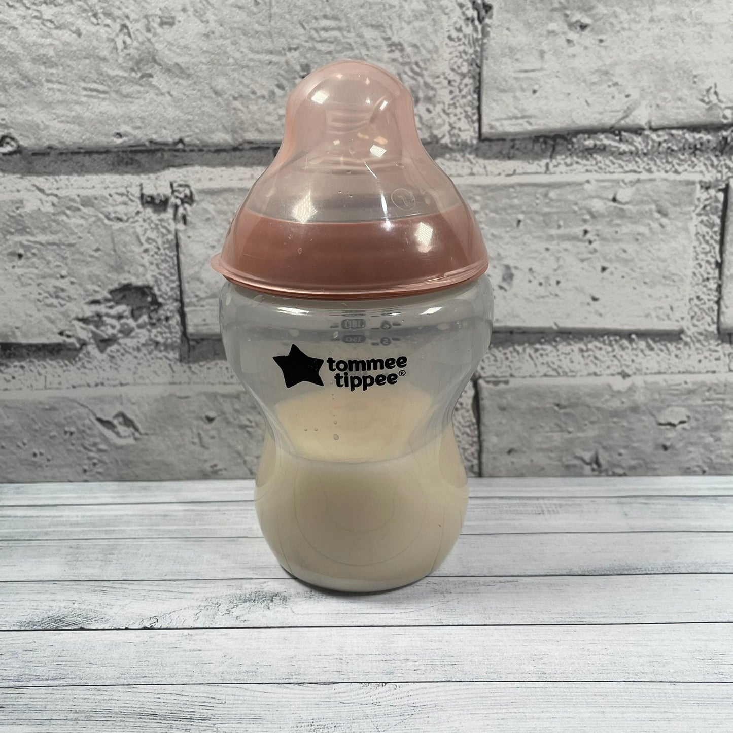 Tommee Tippee Rose Pink Reborn Fake Milk Bottle 9oz