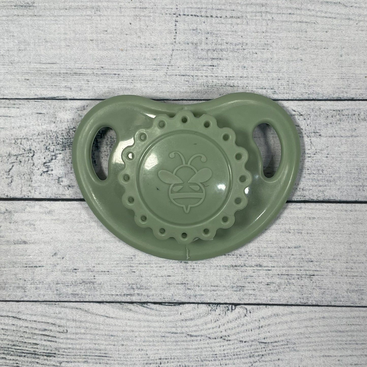 Newborn Vintage Sage Green HoneyBug Reborn Magnetic Dummy / Pacifier