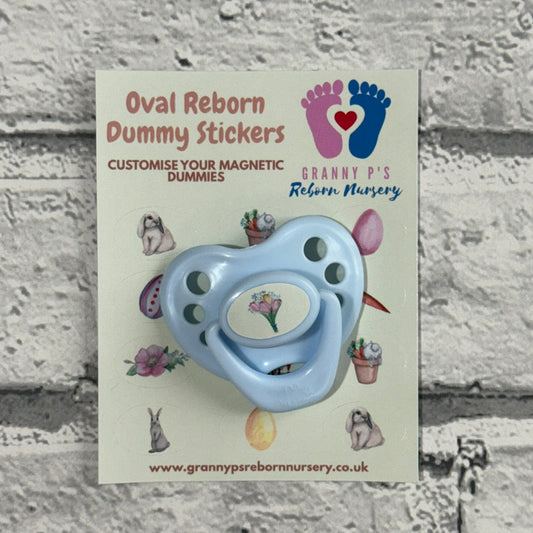 Easter Oval Reborn Magnetic Dummy Stickers