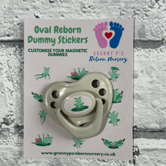 Frog Oval Reborn Magnetic Dummy Stickers