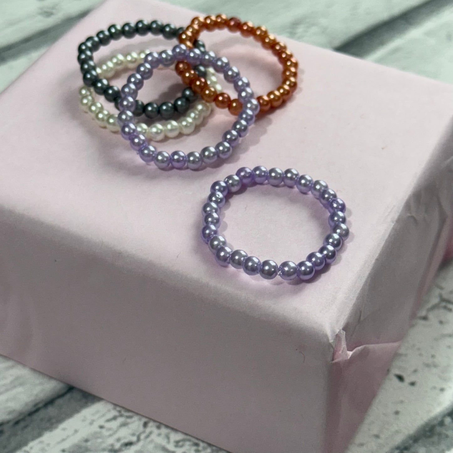 Lilac Reborn Stretchy Bracelet