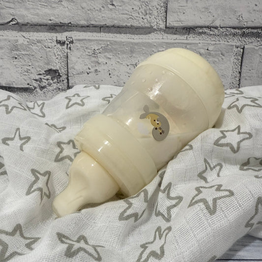 MAM White Seal Reborn Fake Milk Bottle 5oz