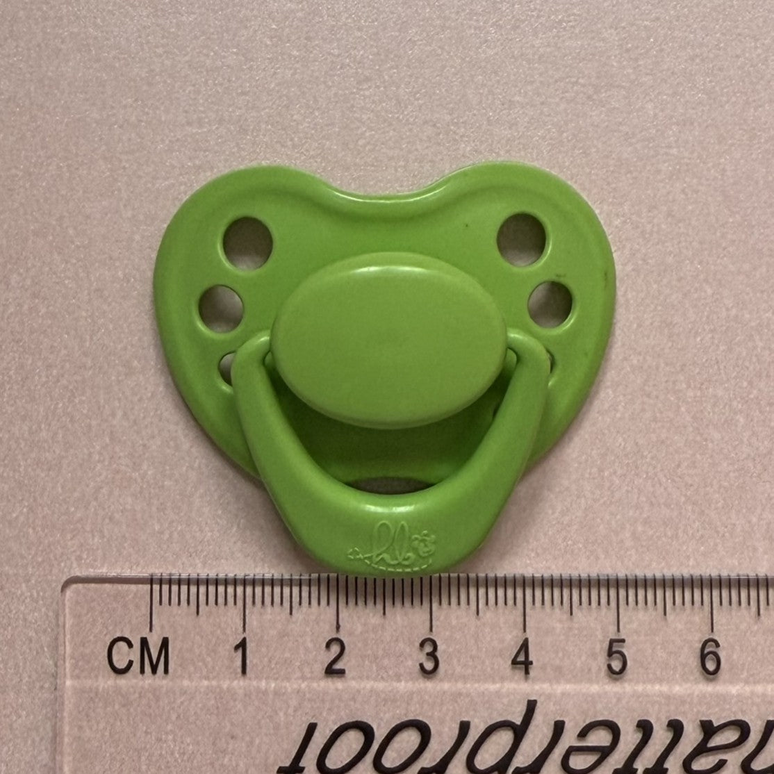 Newborn Apple Green HoneyBug Reborn Magnetic Dummy / Pacifier