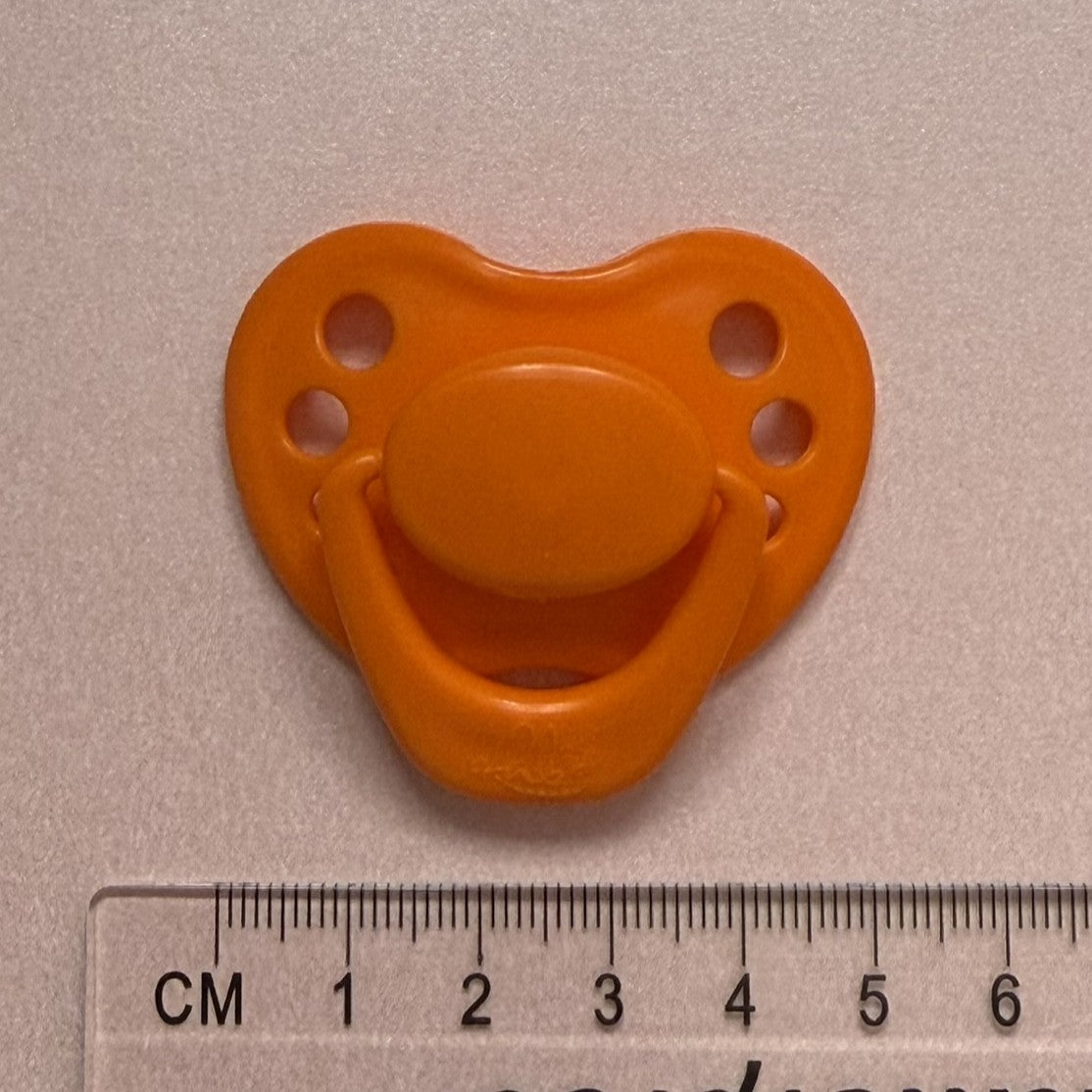Newborn Orange Blossom HoneyBug Reborn Magnetic Dummy / Pacifier