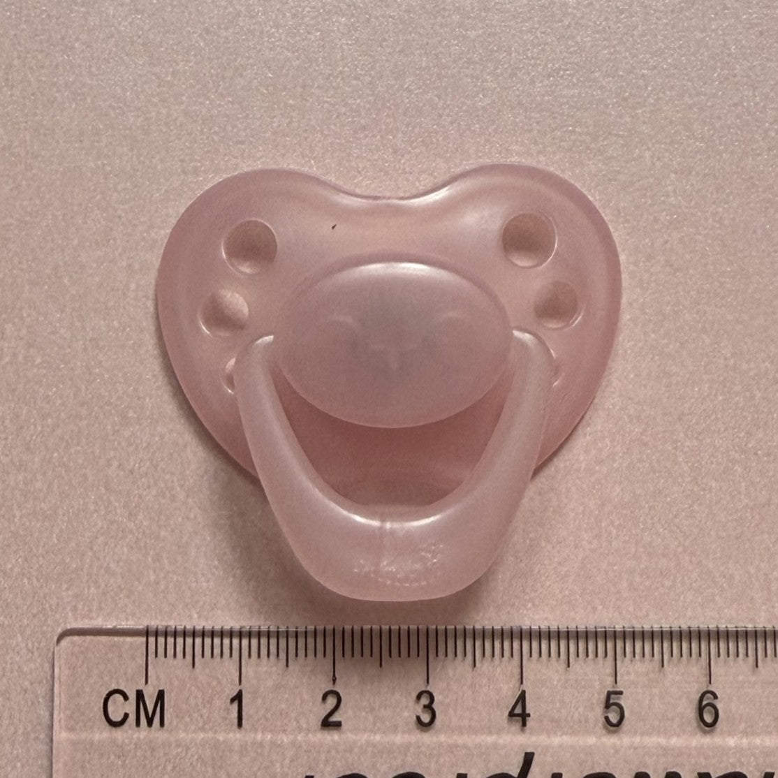 Newborn Pearl Pink HoneyBug Reborn Magnetic Dummy / Pacifier