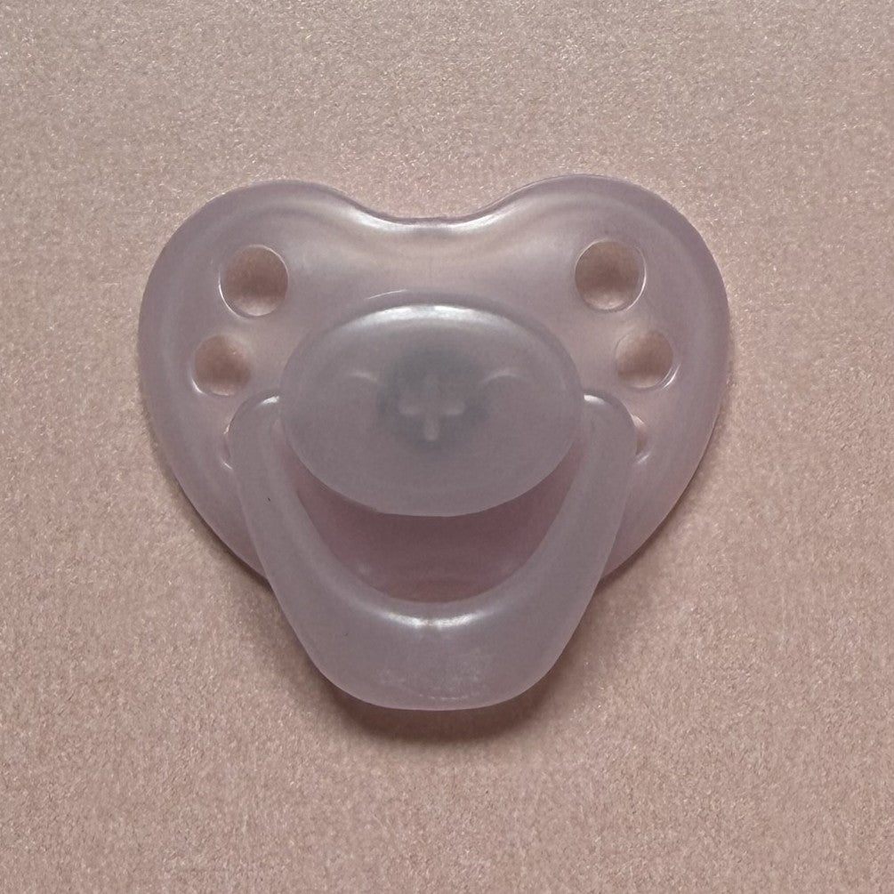 Newborn Pearly Rainbow Purple HoneyBug Reborn Magnetic Dummy / Pacifier