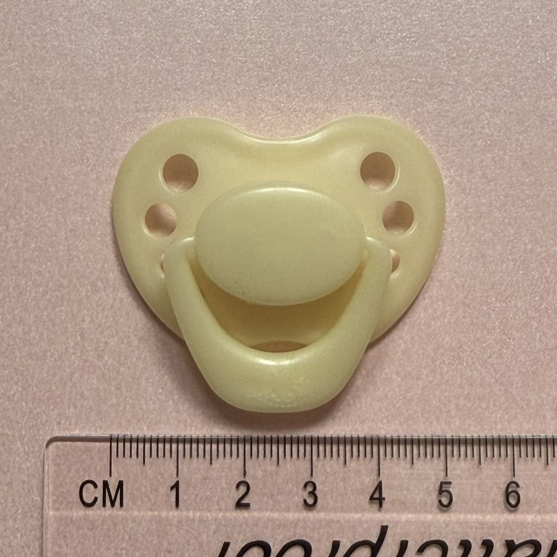Newborn Pearly Rainbow Yellow HoneyBug Reborn Magnetic Dummy / Pacifier