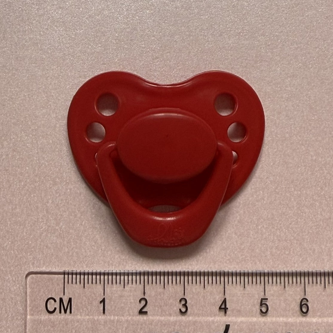 Newborn Red HoneyBug Reborn Magnetic Dummy / Pacifier