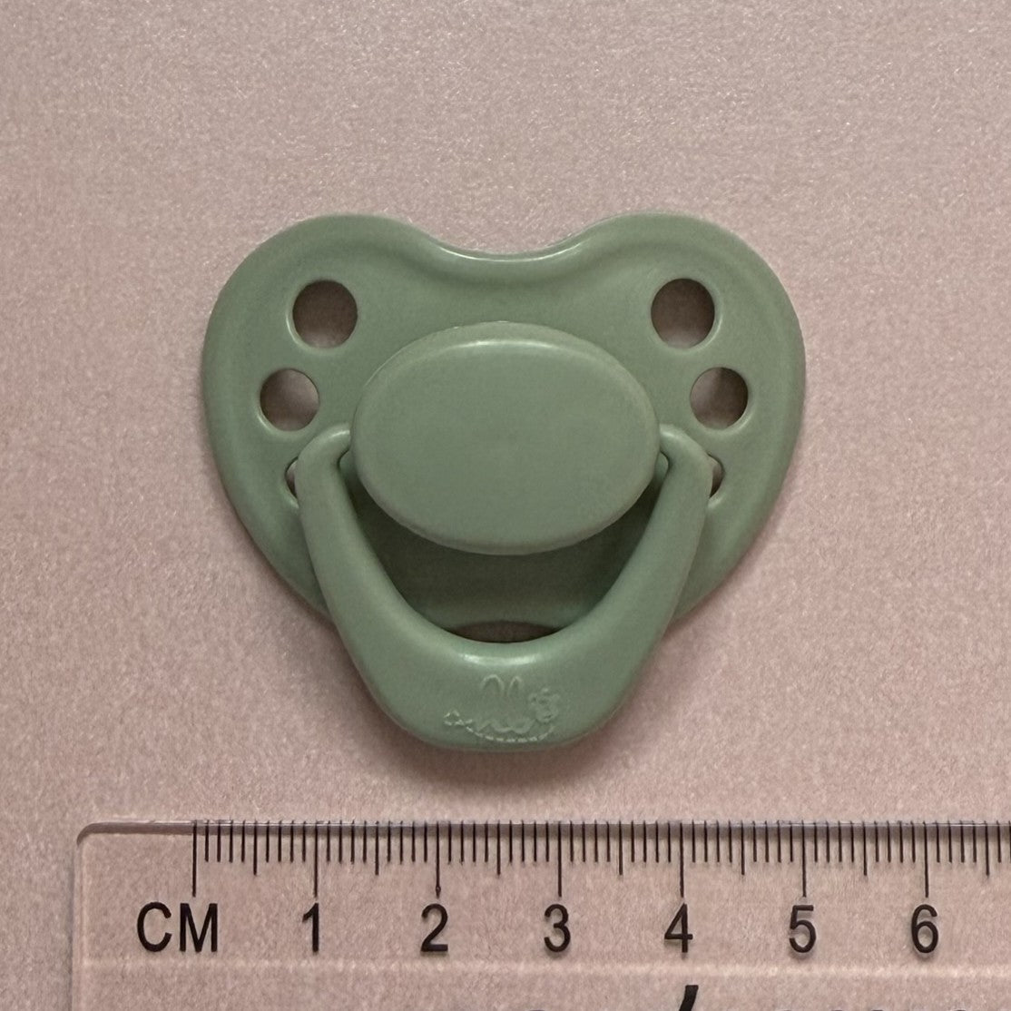 Newborn Sage Green HoneyBug Reborn Magnetic Dummy / Pacifier