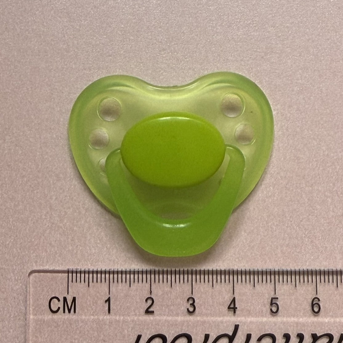 Newborn Summer Lime HoneyBug Reborn Magnetic Dummy / Pacifier