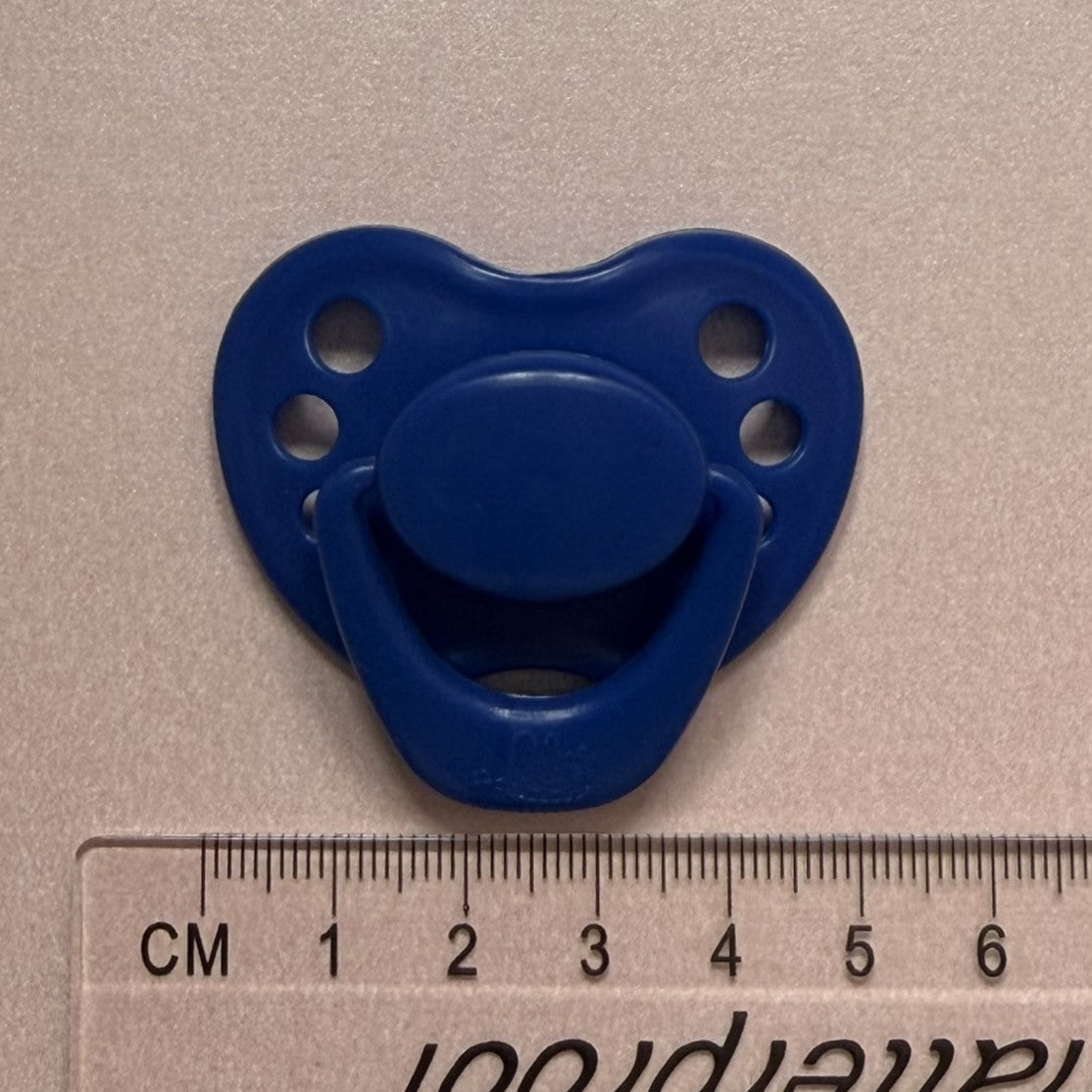 Newborn Super Hero Blue HoneyBug Reborn Magnetic Dummy / Pacifier