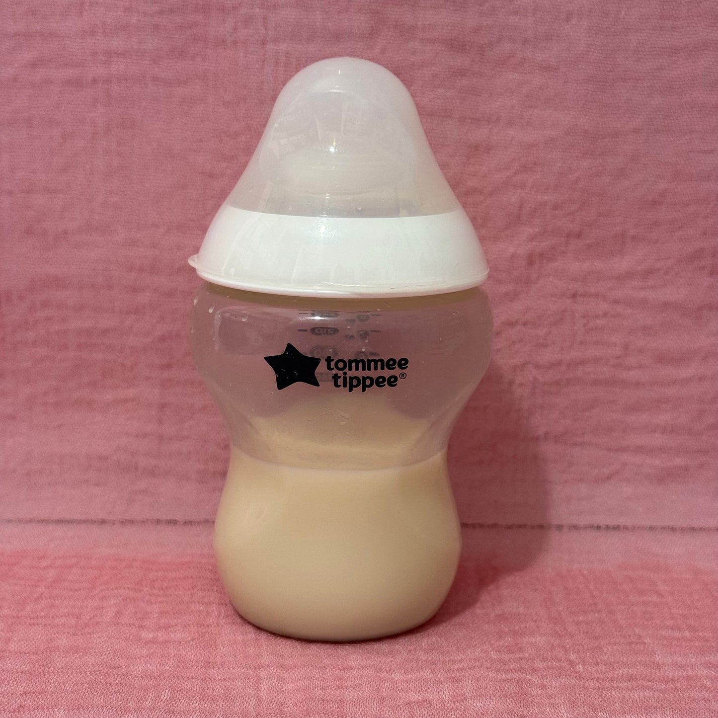 Tommee Tippee White Reborn Fake Milk Bottle 9oz