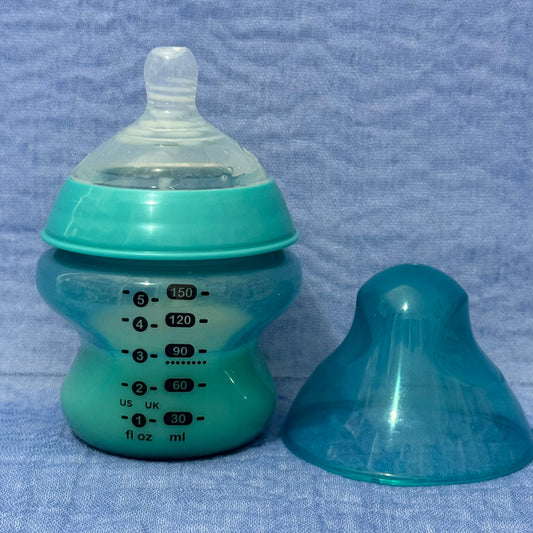 Tommee Tippee Aque Rainbow Reborn Fake Milk Bottle 5oz