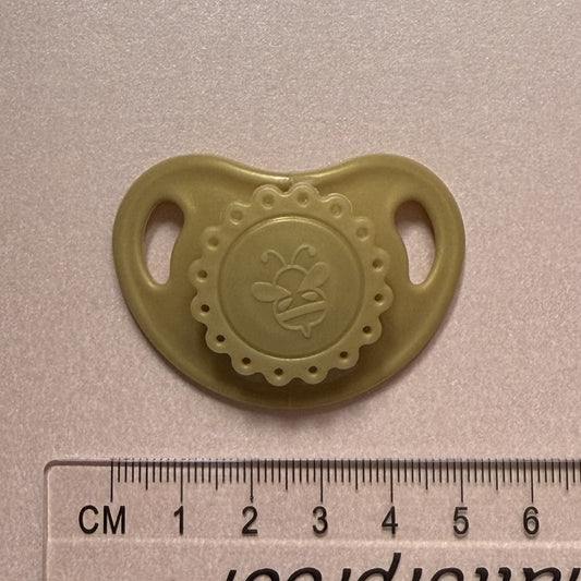 Newborn Vintage Gold HoneyBug Reborn Magnetic Dummy / Pacifier
