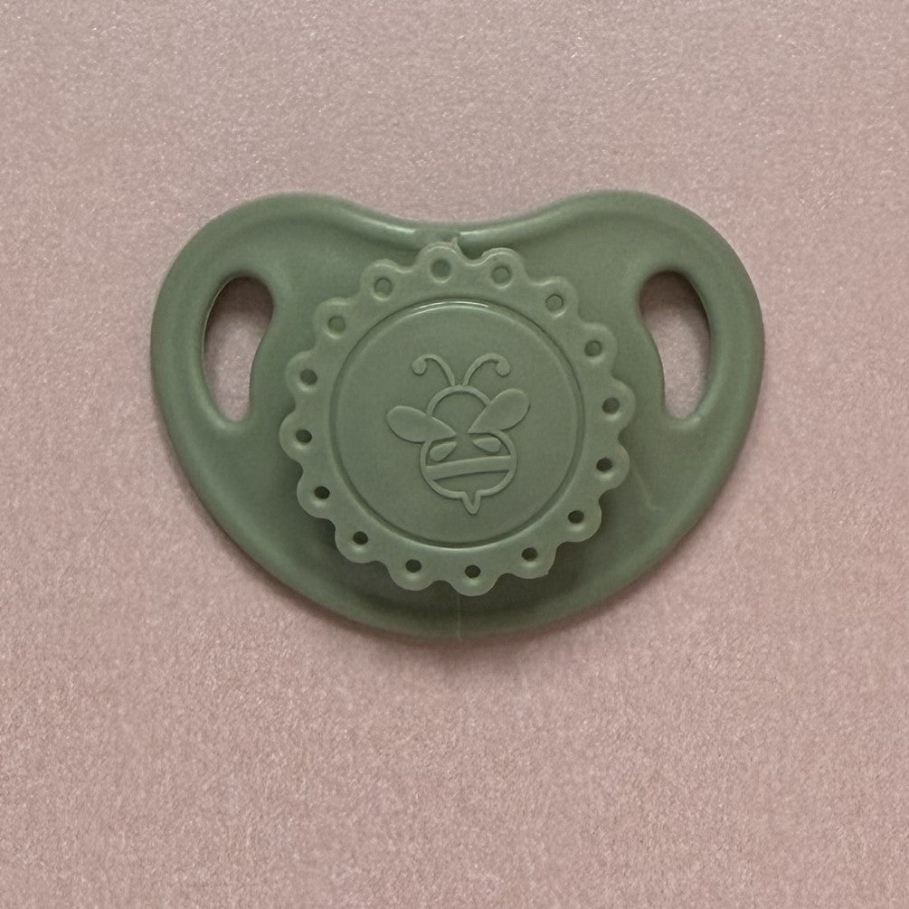 Newborn Vintage Sage Green HoneyBug Reborn Magnetic Dummy / Pacifier