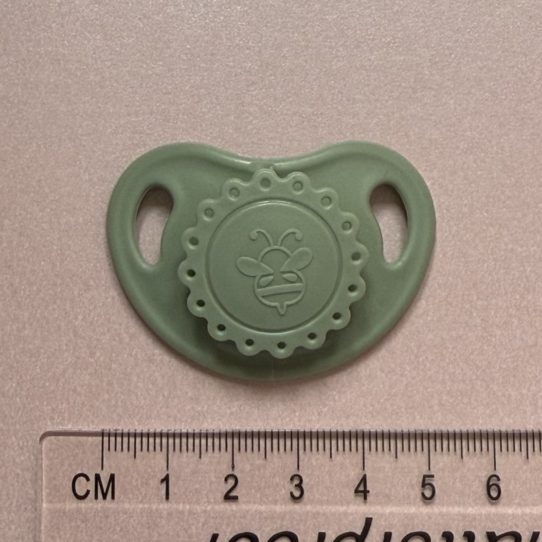 Newborn Vintage Sage Green HoneyBug Reborn Magnetic Dummy / Pacifier