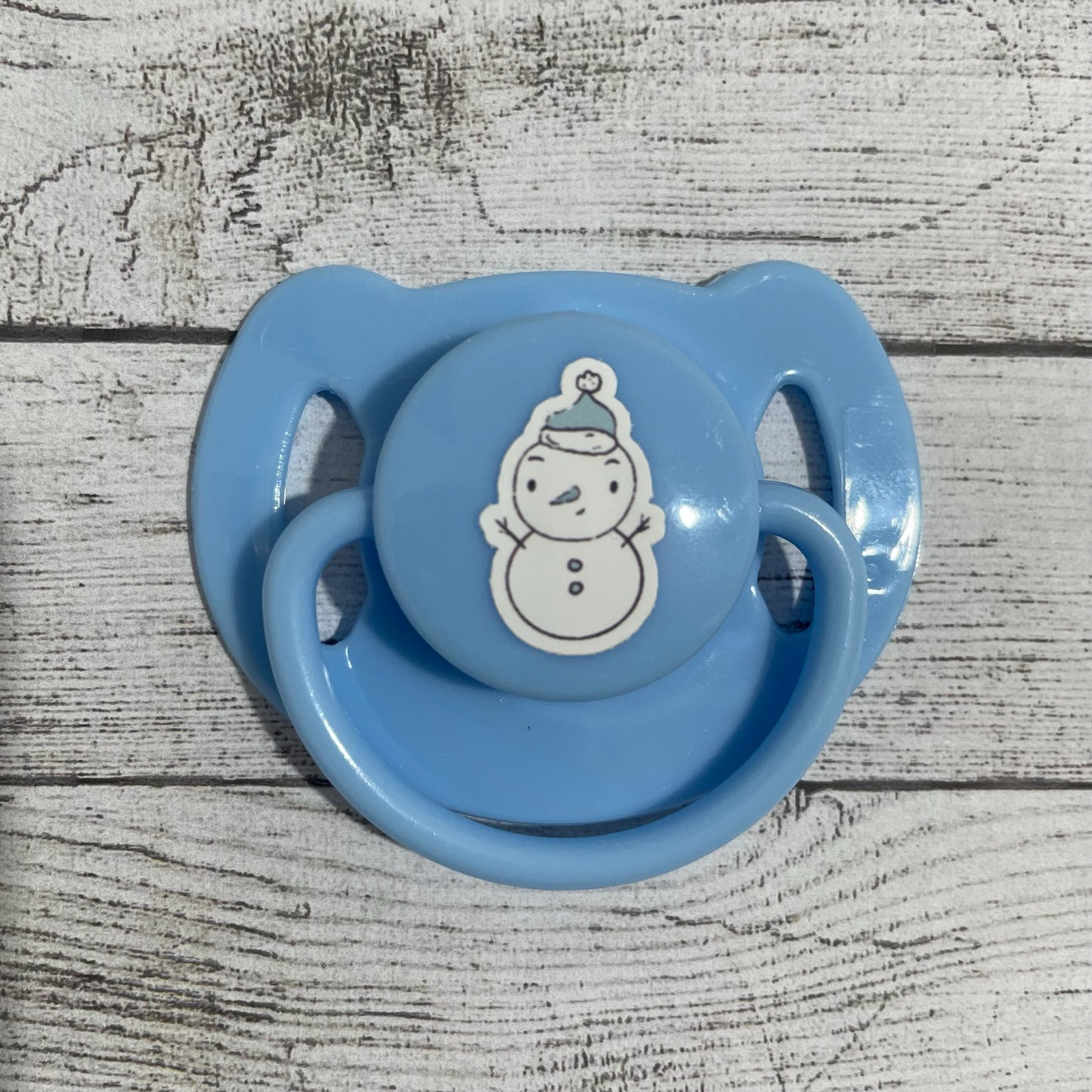 Christmas Blue Snowman Reborn Magnetic Dummy - self fit magnet