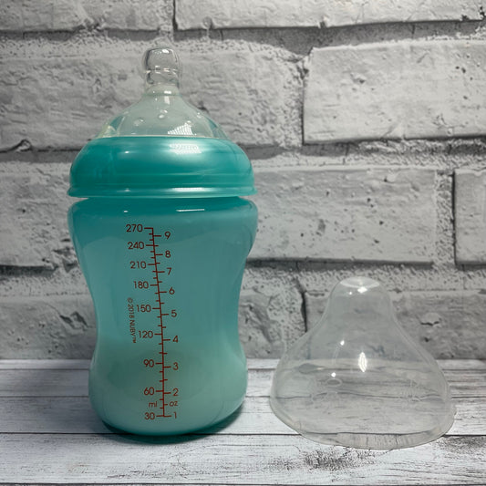 Nuby Aqua Lion Reborn Fake Milk Bottle 9oz