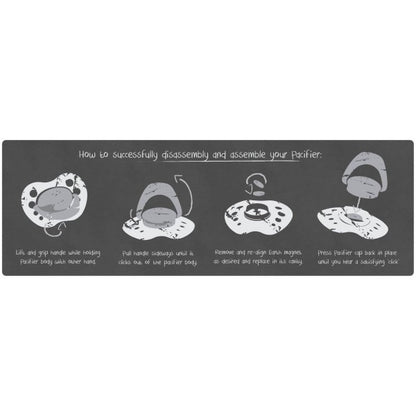 Preemie Snow White HoneyBug Reborn Magnetic Dummy / Pacifier