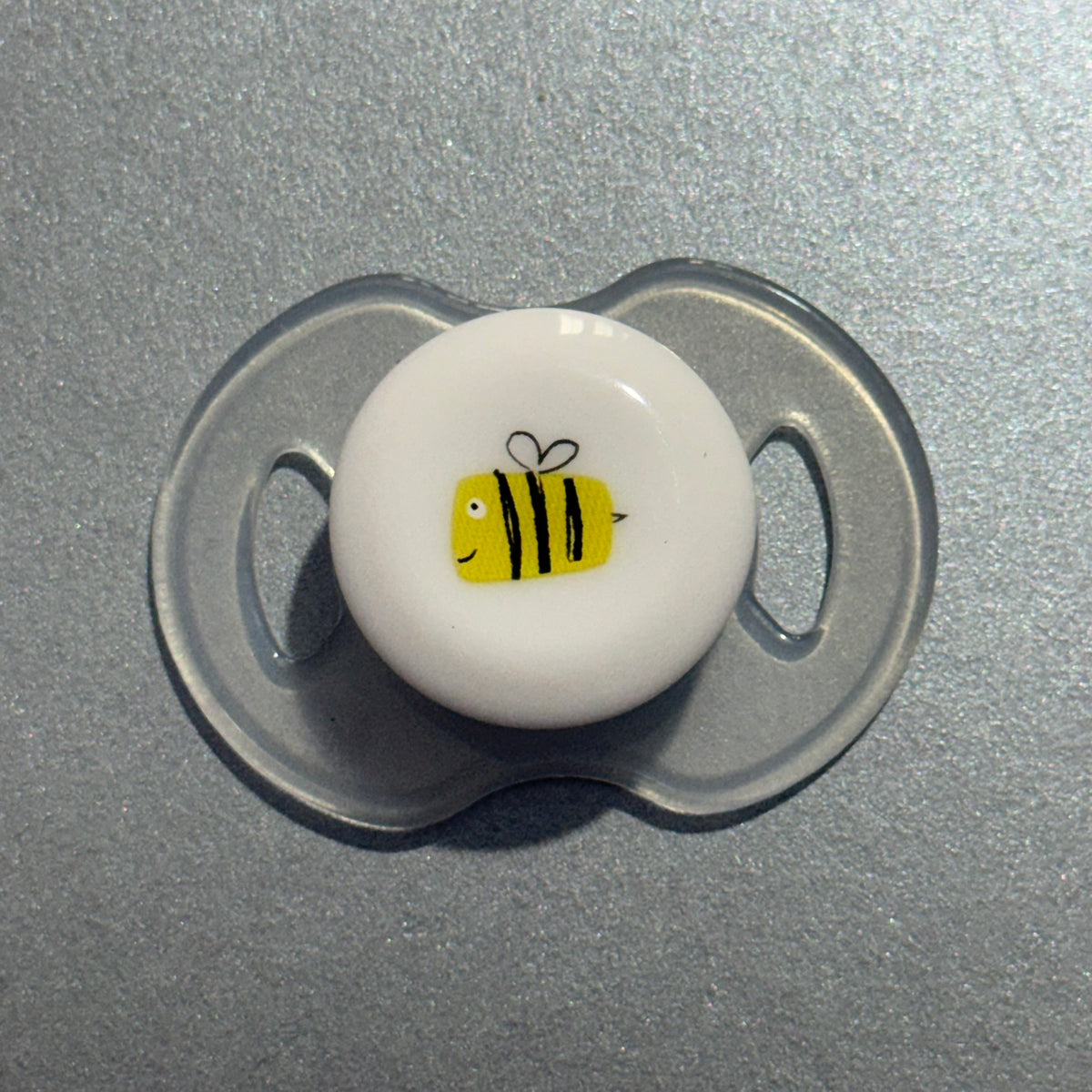 Clear & White Bee Reborn Magnetic Dummy - self fit magnet