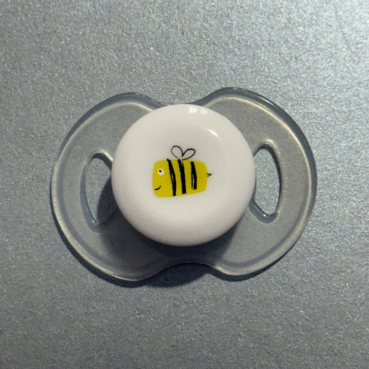 Clear & White Bee Reborn Magnetic Dummy - self fit magnet