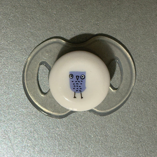 Clear & White Owl Reborn Magnetic Dummy - self fit magnet