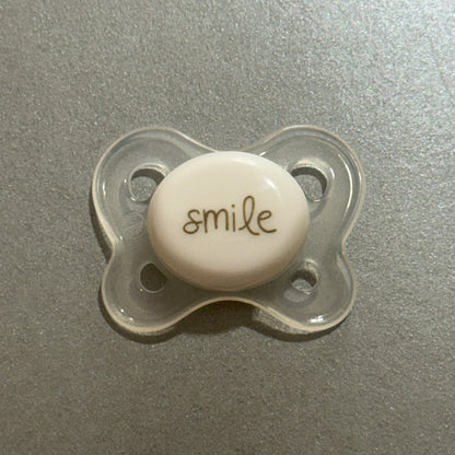 Clear & White 'Smile' Reborn Magnetic Dummy - self fit magnet