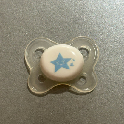 Clear & White Star Reborn Magnetic Dummy - self fit magnet