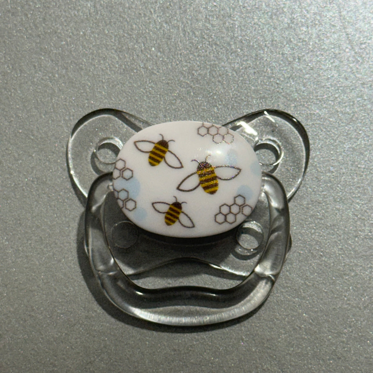Dr Brown Clear Bees Reborn Magnetic Dummy - self fit magnet